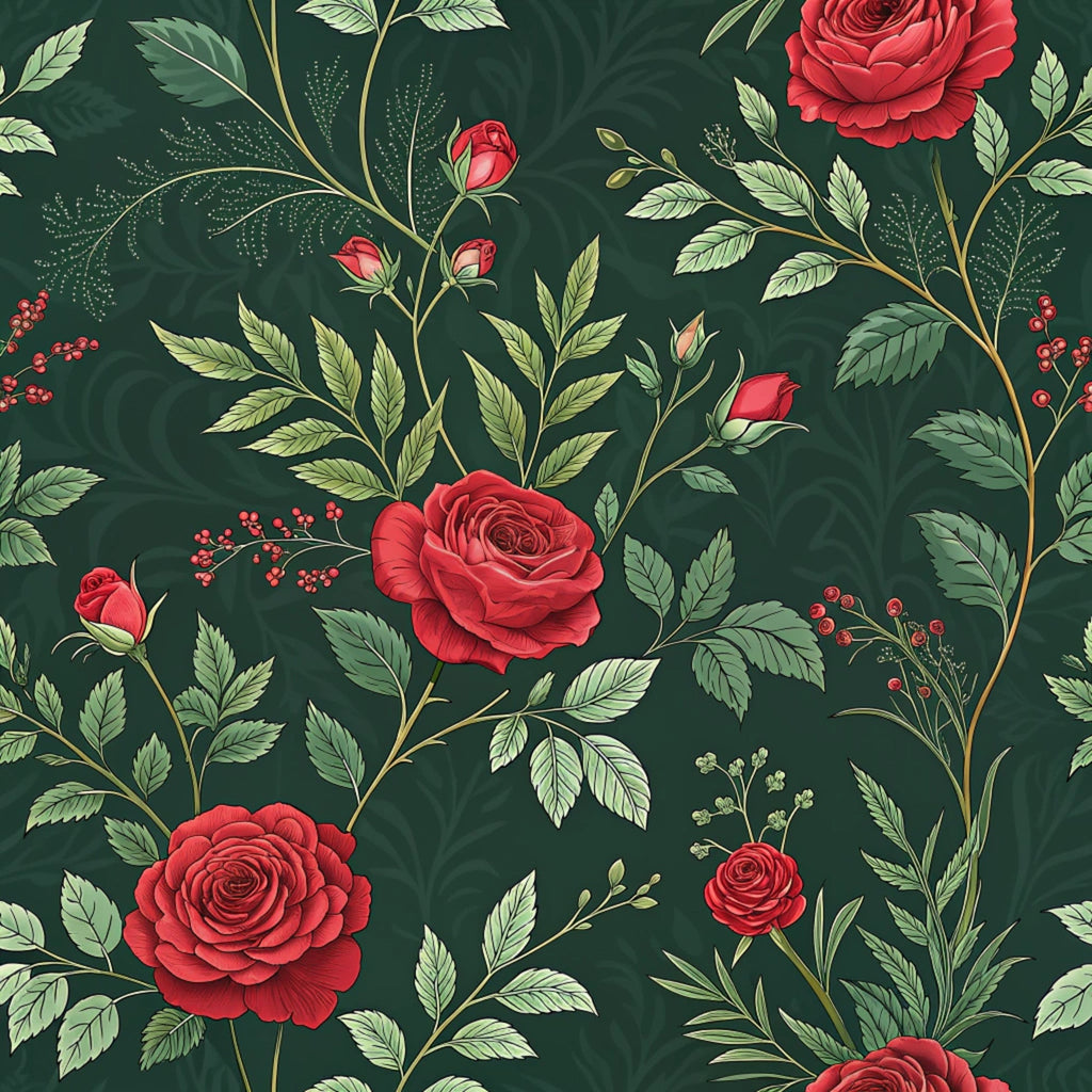 Scarlet Hive Pattern 4 Fleece Fabric
