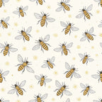 Scarlet Hive Pattern 6 Fleece Fabric