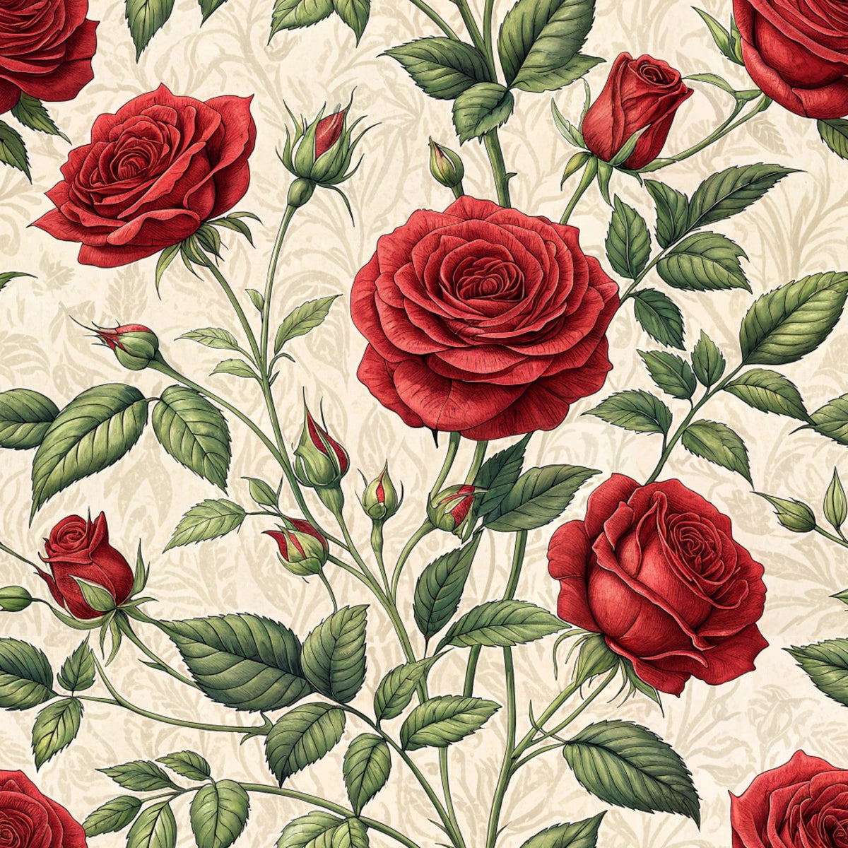 Scarlet Hive Pattern 8 Fleece Fabric