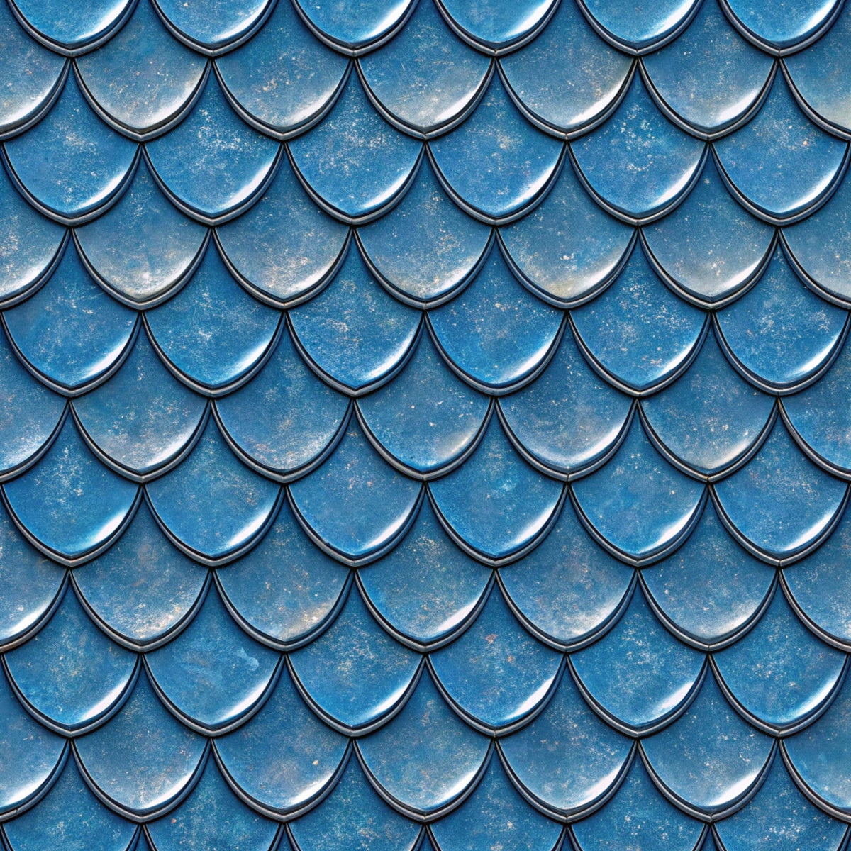 Sapphire Gleam Pattern 3 Fleece Fabric