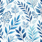 Sapphire Gleam Pattern 7 Fleece Fabric