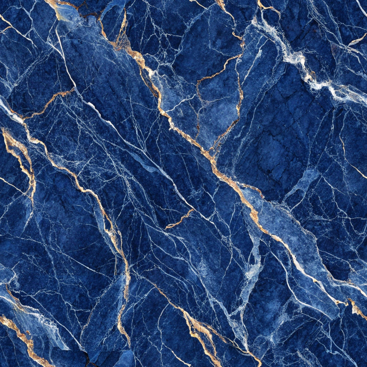 Sapphire Gleam Pattern 9 Fleece Fabric