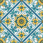 Amalfi Citrus Pattern 11 Fleece Fabric