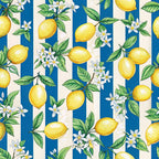 Amalfi Citrus Pattern 2 Fleece Fabric