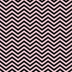 Black and pink chevron pattern with zigzag lines arranged vertically, creating an alternating design.