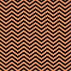 Chevron pattern with alternating black and orange zigzag stripes forming a repeating, symmetrical design.