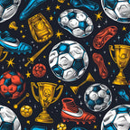 Match Day Pattern 13 Fleece Fabric