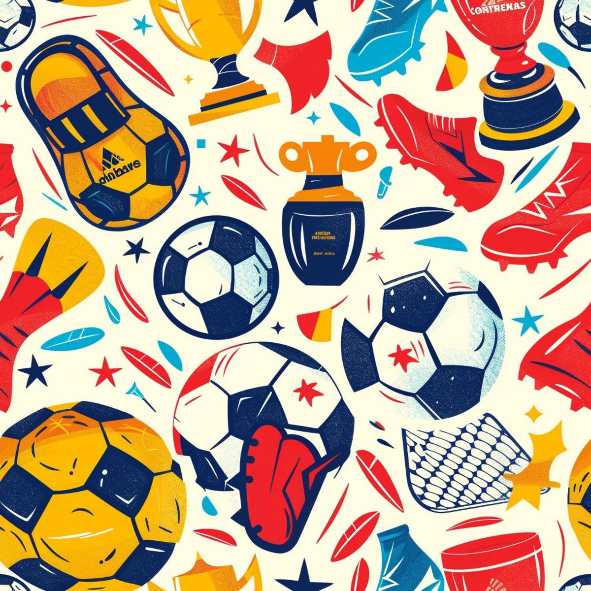Match Day Pattern 8 Fleece Fabric