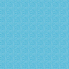 Blue background with a white polka dot pattern covering the entire surface.