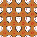 Fastpitch Fever Pattern 17 Fleece Fabric