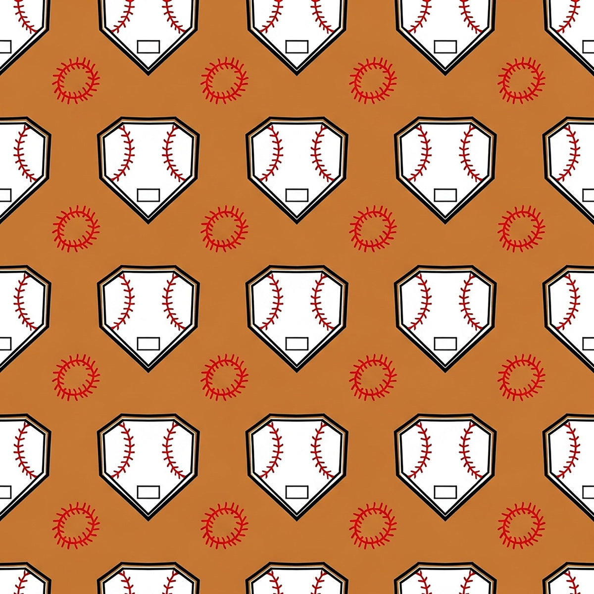 Fastpitch Fever Pattern 17 Fleece Fabric