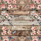 Farmhouse Blooms Pattern 10 Fleece Fabric