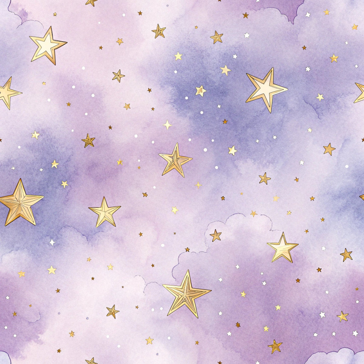 Twilight Lullaby Pattern 19 Fleece Fabric