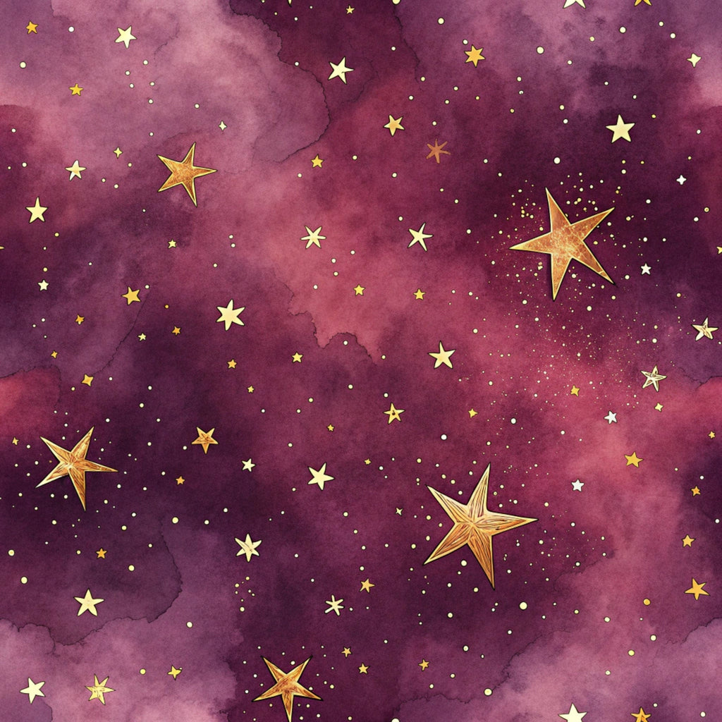 Twilight Lullaby Pattern 2 Fleece Fabric