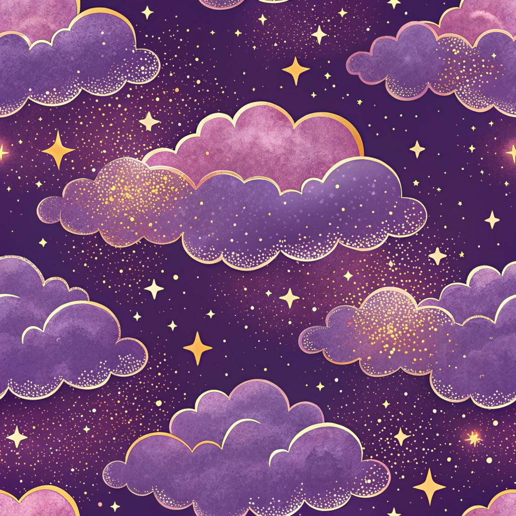 Twilight Lullaby Pattern 20 Fleece Fabric