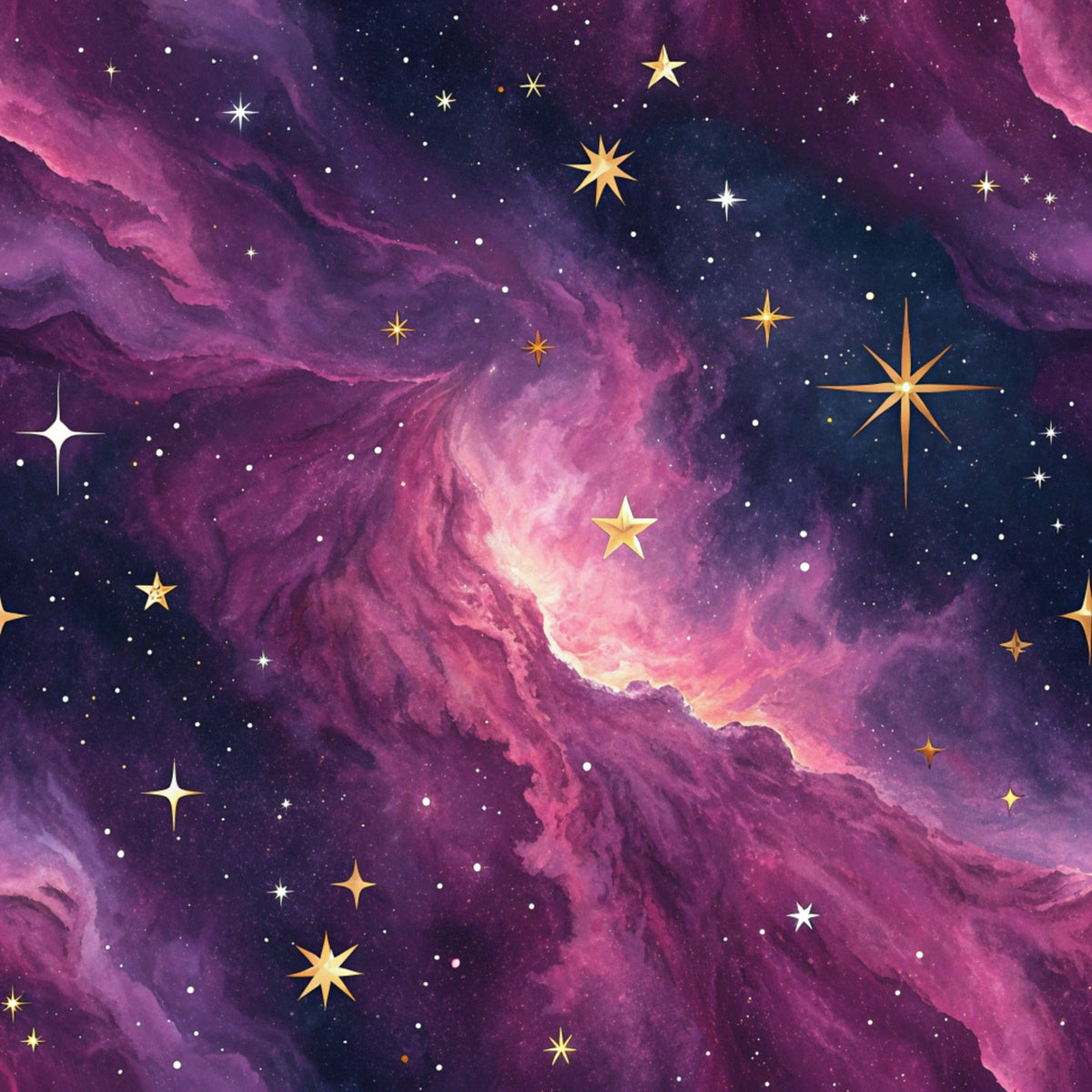 Twilight Lullaby Pattern 25 Fleece Fabric