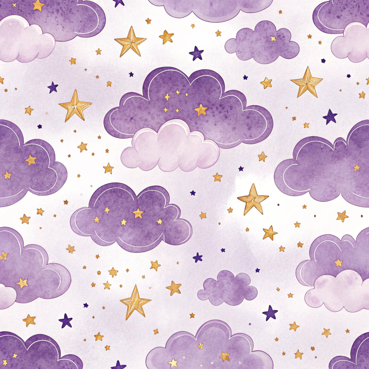 Twilight Lullaby Pattern 26 Fleece Fabric