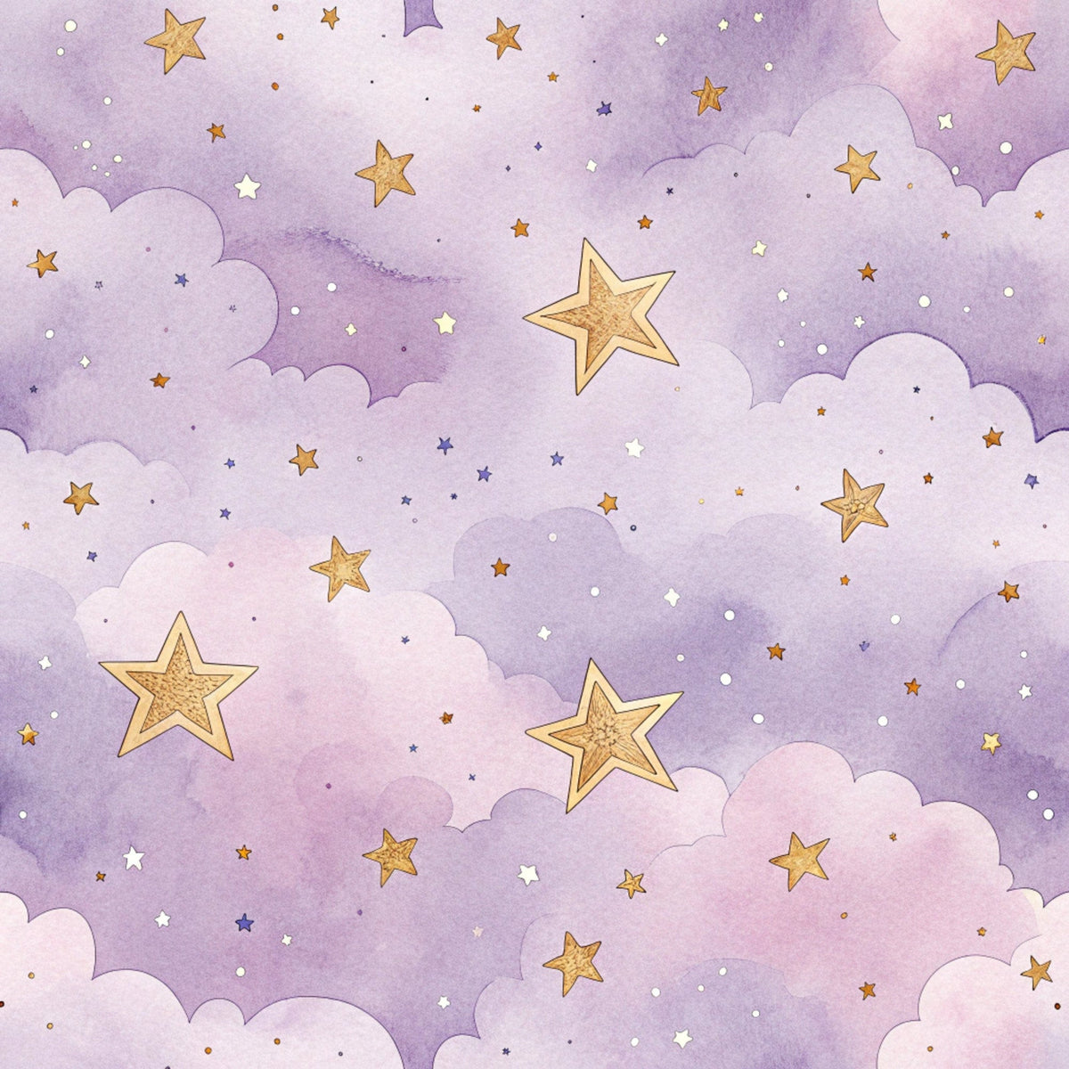 Twilight Lullaby Pattern 28 Fleece Fabric