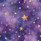 Twilight Lullaby Pattern 3 Fleece Fabric