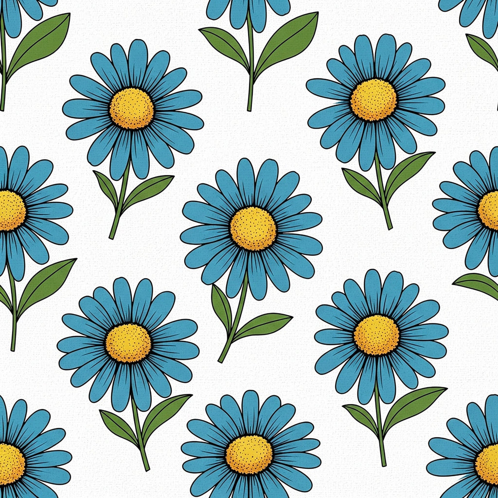 Mod Petal Pop Pattern 11 Fleece Fabric