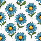 Mod Petal Pop Pattern 11 Fleece Fabric