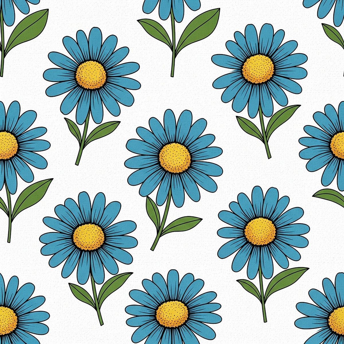 Mod Petal Pop Pattern 11 Fleece Fabric