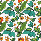 Mod Petal Pop Pattern 21 Fleece Fabric