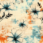 Sunwashed Daisies Pattern 9 Fleece Fabric