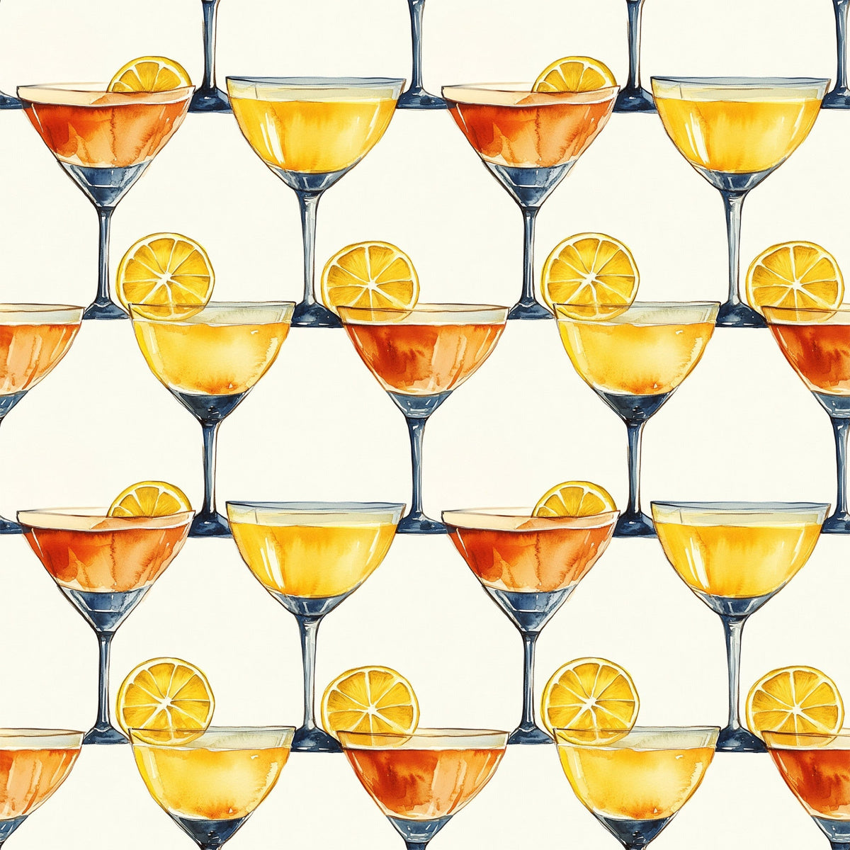 Lemon Drop Soiree Pattern 8 Fleece Fabric