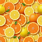 Juicy Medley Pattern 2 Fleece Fabric