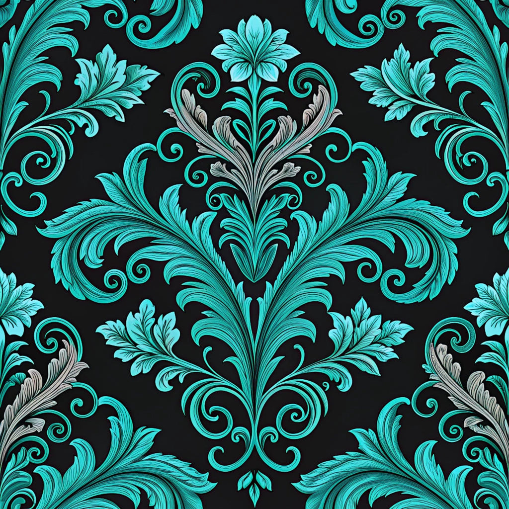 Twilight Rose Rookery Pattern 14 Fleece Fabric