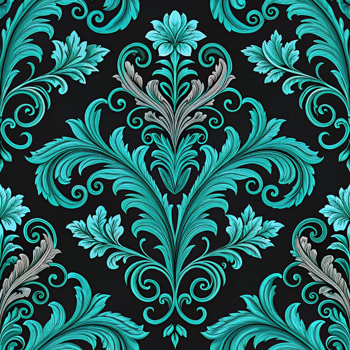 Twilight Rose Rookery Pattern 14 Fleece Fabric