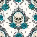 Twilight Rose Rookery Pattern 19 Fleece Fabric