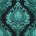 Twilight Rose Rookery Pattern 23 Fleece Fabric