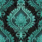 Twilight Rose Rookery Pattern 9 Fleece Fabric