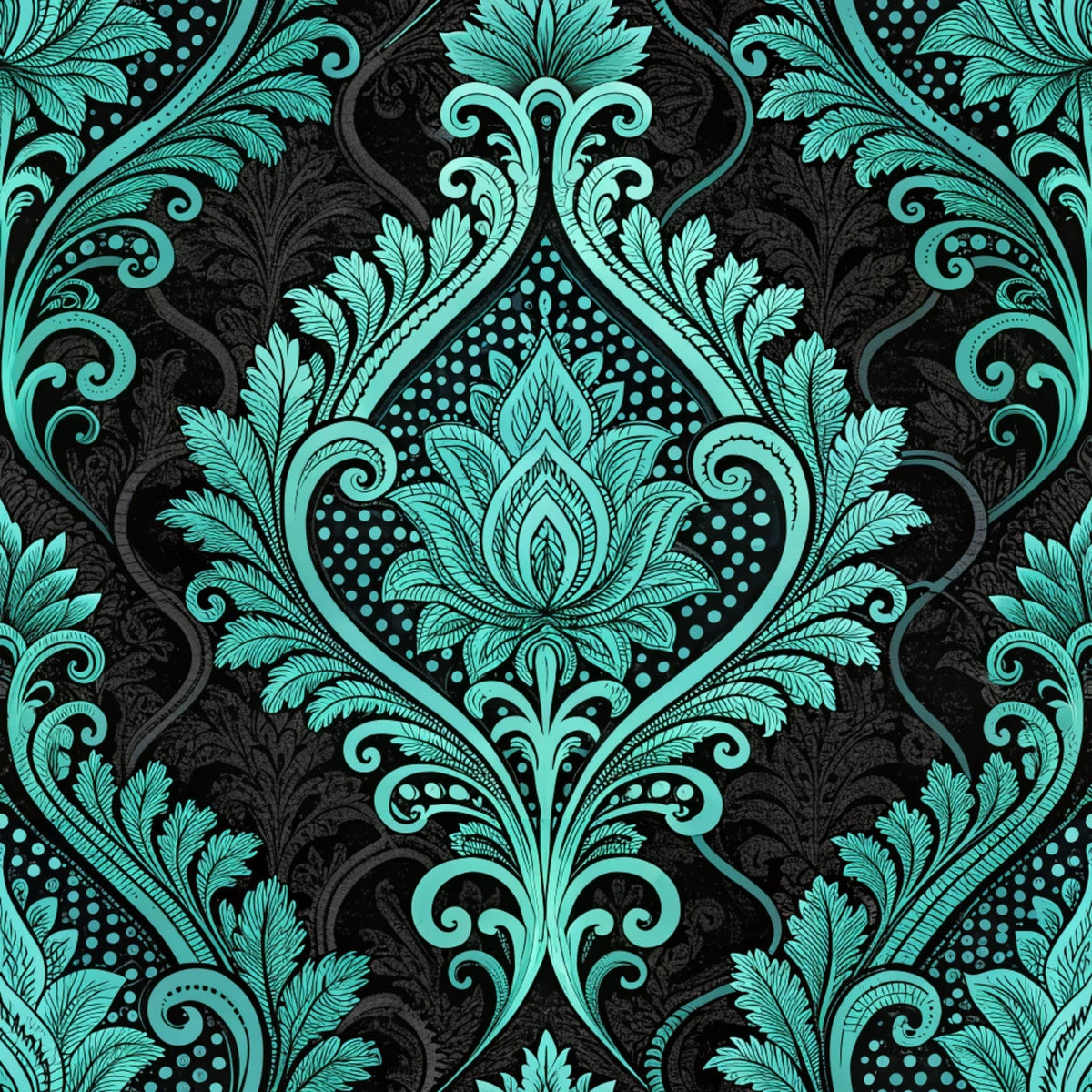 Twilight Rose Rookery Pattern 9 Fleece Fabric