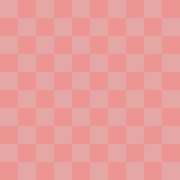 peach puff, coral pink, salmon pink, two tone, checkered pattern, checkerboard design, geometric pattern, alternating squares,, fabric panel, soft pastels, peachy tones, pink hues, square blocks, repeating pattern, cotton fabric, crafting material, quilting supplies, geometric design, textile pattern