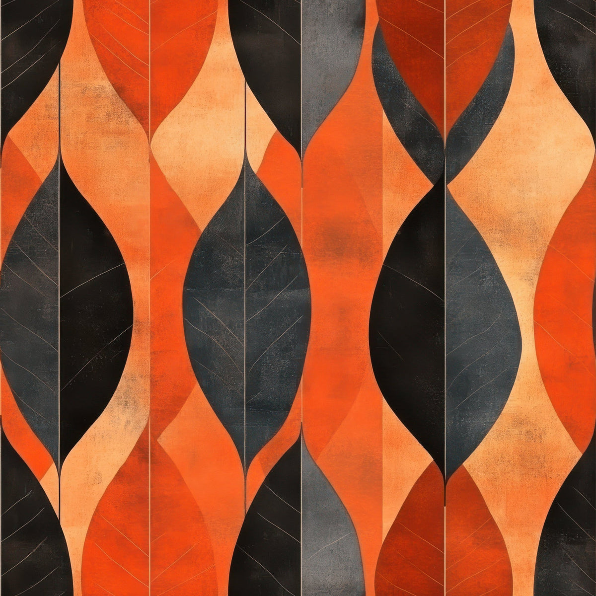 Vintage Halloween Basics Pattern 8 Fleece Fabric