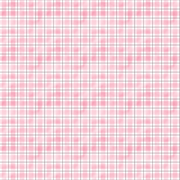 pink plaid, watercolor effect, gingham pattern, soft pink, light pink, blush tones, checkerboard design,, fabric panel, pastel colors, geometric pattern, square blocks, textile design, crafting material, sewing fabric, checkered motif, feminine colors, cotton fabric, quilting squares, plaid weave