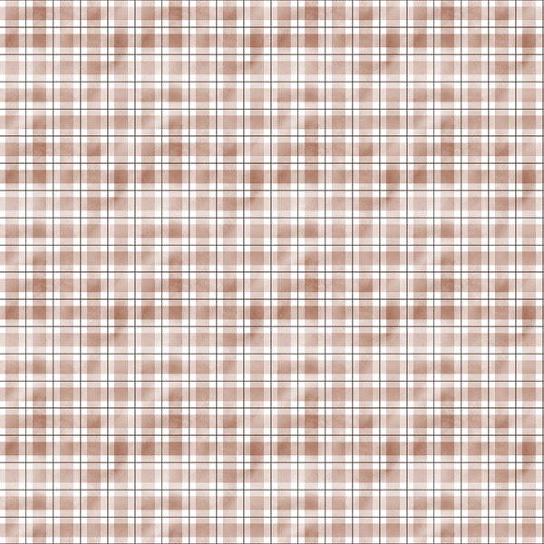 watercolor plaid, lumberjack pattern, brown tones, beige squares, gingham check, rustic design,, fabric panel, woodsy aesthetic, country style, checkered motif, earthy colors, soft brown, cream white, geometric pattern, outdoor theme, cabin style, handpainted look, masculine plaid