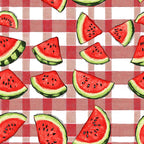 Summer Melon Slices Pattern 12 Fleece Fabric