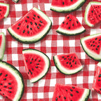 Summer Melon Slices Pattern 20 Fleece Fabric