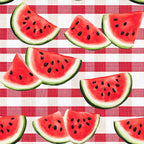 Summer Melon Slices Pattern 9 Fleece Fabric