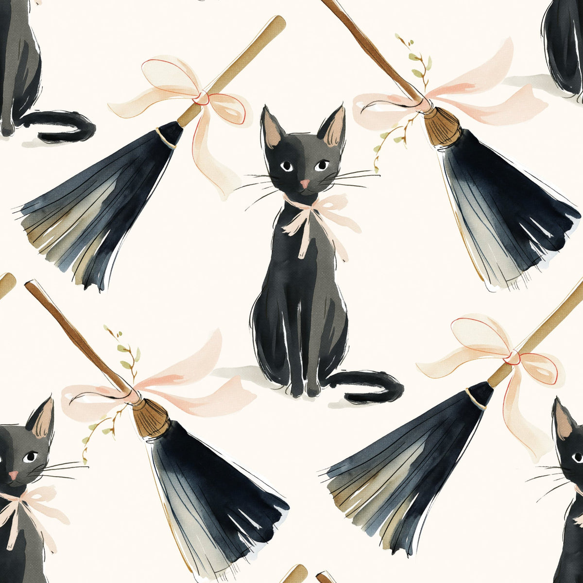 Sweet Spooks Pattern 2 Fleece Fabric