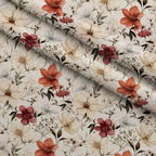 Airy Blooms Pattern 12 Fleece Fabric — fleece fabric folded close-up preview (mv-fleece-v1:lying)