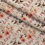 Airy Blooms Pattern 4 Fleece Fabric — fleece fabric folded close-up preview (mv-fleece-v1:lying)