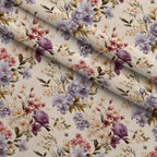 Airy Blooms Pattern 8 Fleece Fabric — fleece fabric folded close-up preview (mv-fleece-v1:lying)