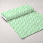 Alcohol Ink Shamrock Pattern 10 Fleece Fabric — fleece fabric unrolled bolt preview (mv-fleece-v1:bolt)