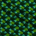 Alcohol Ink Shamrock Pattern 13 Fleece Fabric — fleece fabric folded close-up preview (mv-fleece-v1:lying)