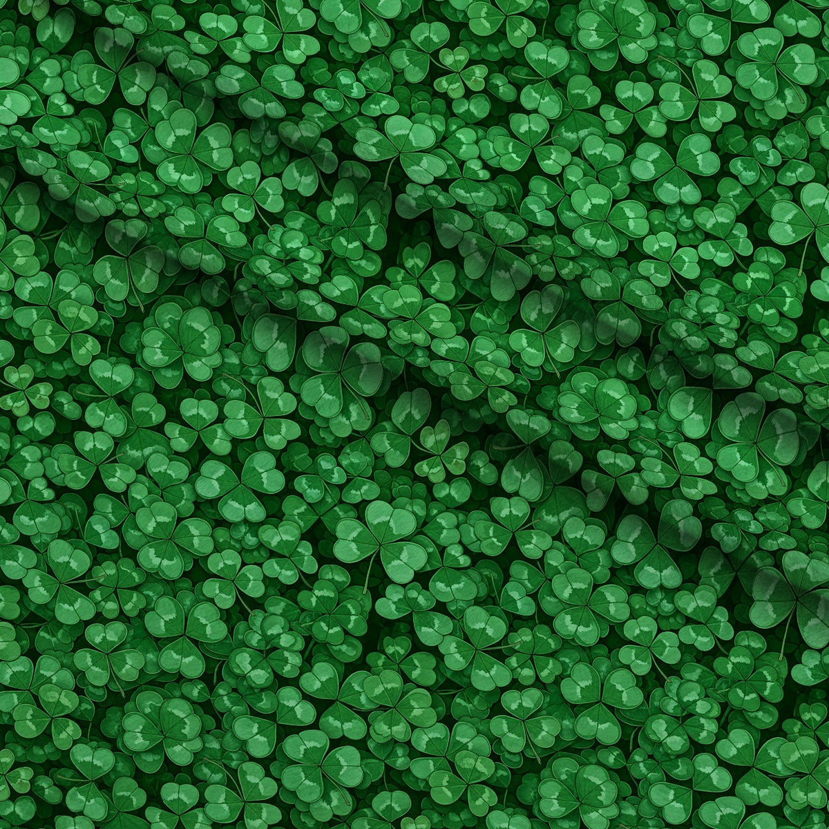 Alcohol Ink Shamrock Pattern 7 Fleece Fabric — fleece fabric folded close-up preview (mv-fleece-v1:lying)